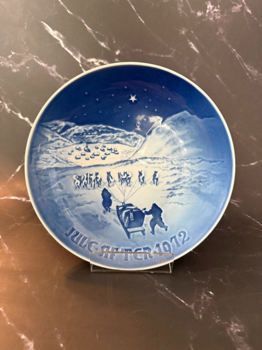 Bing & Grondahl Collector's Plate ~ Christmas 1972